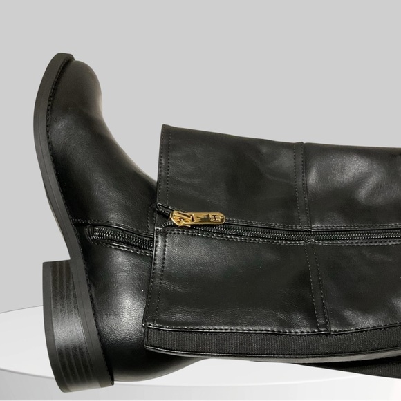NEW Tommy Hilfiger Black Boots - Picture 4 of 6
